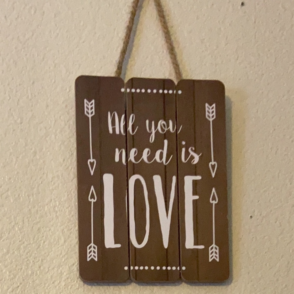 Wall sign